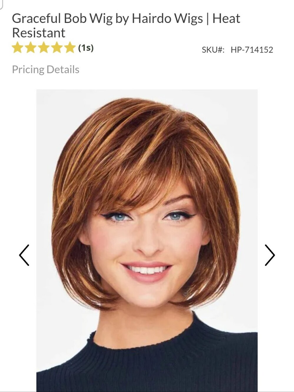 Hairdo Wig GRACEFUL Bob Rooted Golden Wheat Light Gold Blonde - Picture 10 of 10